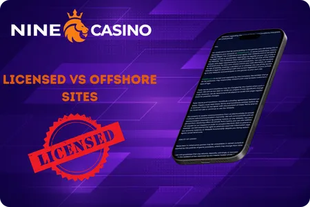 licesed vs offshore nine casino 